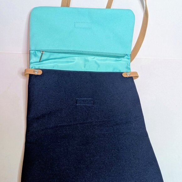 Starbucks Rawrow Collaboration Foldable Navy Cross Bag Limited - Picture 2 of 10